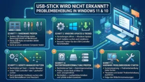 USB-Stick wird nicht erkannt: So geht’s in Windows 11 und 10