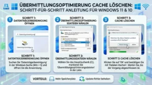 Übermittlungsoptimierung Cache löschen: So geht’s in Windows 11 und 10