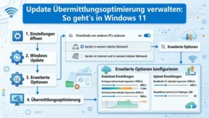 Übermittlungsoptimierung verwalten: So geht’s in Windows 11