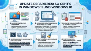 Update reparieren: So geht’s in Windows 11 und Windows 10