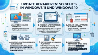Update reparieren: So geht’s in Windows 11 und Windows 10
