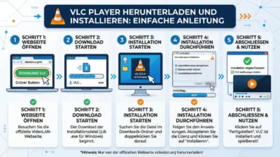 VLC Player herunterladen und installieren: So einfach geht’s