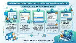 VPN-Verbindung herstellen: So geht’s in Windows 11 und 10