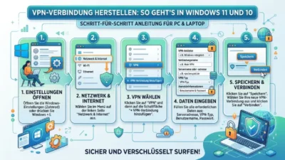 VPN-Verbindung herstellen: So geht’s in Windows 11 und 10