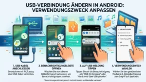 Verwendungszweck der USB-Verbindung ändern: So geht’s in Android