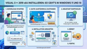 Visual C++ 2019 x64 installieren: So geht’s in Windows 11 und 10