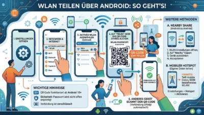 WLAN teilen: So geht’s über Android