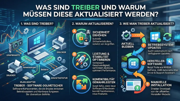 Was sind Treiber und warum müssen diese aktualisiert werden?
