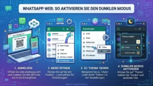WhatsApp Web: So aktivieren Sie den dunklen Modus