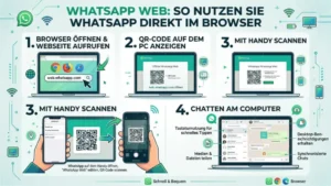 WhatsApp Web: So nutzen Sie WhatsApp direkt im Browser