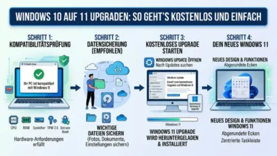 Windows 10 auf 11 upgraden: So geht’s kostenlos und einfach