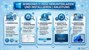 Windows 11 25H2 herunterladen und installieren | Anleitung