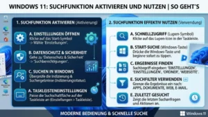 Windows 11: Suchfunktion aktivieren und nutzen | So geht’s