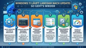 Windows 11 läuft langsam nach Update: So geht’s wieder