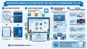Windows Media Player Hilfe: So geht’s in Windows 11 und 10