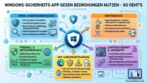 Windows-Sicherheits-App gegen Bedrohungen nutzen – so geht’s