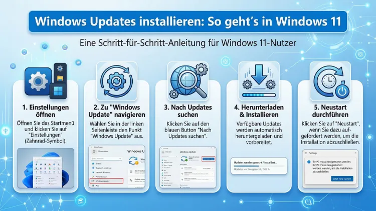 Windows Updates installieren: So geht’s in Windows 11