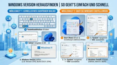Windows Version herausfinden | So geht’s einfach und schnell