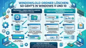 Windows.old Ordner löschen: So geht’s in Windows 11 und 10