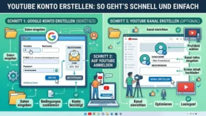 YouTube-Konto erstellen: So geht’s schnell und einfach