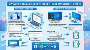 Zwischenablage leeren: So geht’s in Windows 11 und 10