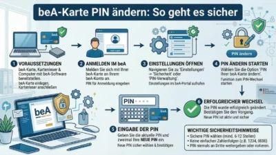 beA-Karte PIN ändern: So geht es sicher