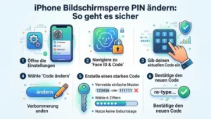 iPhone Bildschirmsperre PIN ändern: So geht es sicher