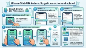 iPhone SIM-PIN ändern: So geht es sicher und schnell