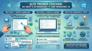 Alte Treiber löschen: So geht’s in Windows 11 und Windows 10