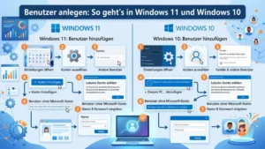 Benutzer anlegen: So geht’s in Windows 11 und Windows 10