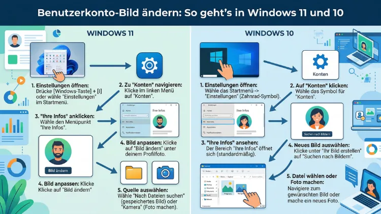 Benutzerkonto-Bild ändern: So geht’s in Windows 11 und 10