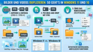 Bilder und Videos duplizieren: So geht’s in Windows 11 und 10