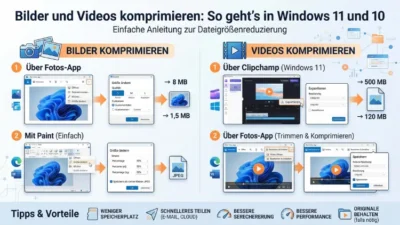Bilder und Videos komprimieren: So geht’s in Windows 11 und 10