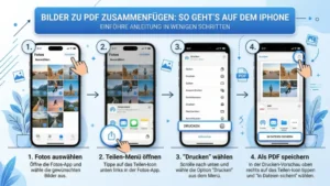 Bilder zu PDF zusammenfügen: So geht’s auf dem iPhone