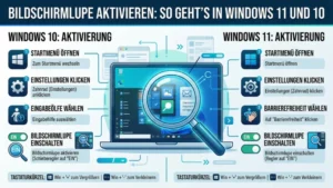 Bildschirmlupe aktivieren: So geht’s in Windows 11 und 10