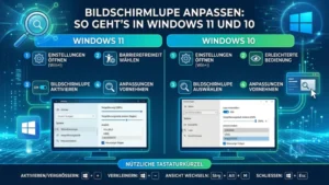 Bildschirmlupe anpassen: So geht’s in Windows 11 und 10