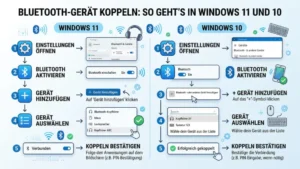 Bluetooth-Gerät koppeln: So geht’s in Windows 11 und 10