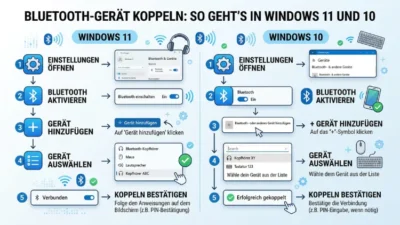 Bluetooth-Gerät koppeln: So geht’s in Windows 11 und 10