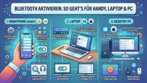 Bluetooth aktivieren: So geht’s Handy, Laptop und PC