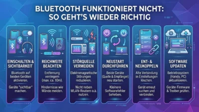 Bluetooth funktioniert nicht: So geht’s wieder richtig