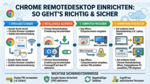 Chrome Remotedesktop einrichten: So geht’s richtig & sicher