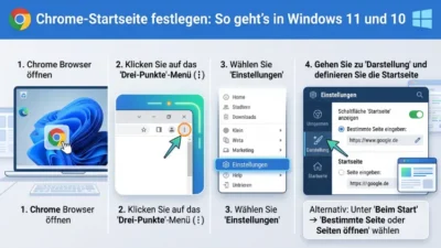 Chrome-Startseite festlegen: So geht’s in Windows 11 und 10