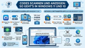 Codes scannen und anzeigen: So geht’s in Windows 11 und 10