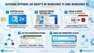 Dateien öffnen: So geht’s in Windows 11 und Windows 10
