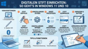 Digitalen Stift einrichten: So geht’s in Windows 11 und 10