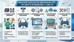 Drucker schlechte Druckqualität: So geht’s in Windows 11 und 10
