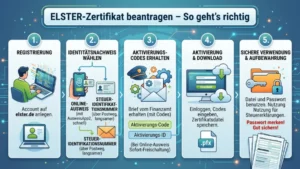 ELSTER-Zertifikat beantragen – So geht’s richtig