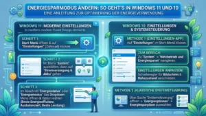 Energiesparmodus ändern: So geht’s in Windows 11 und 10