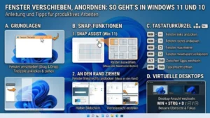 Fenster verschieben, anordnen: So geht’s in Windows 11 und 10