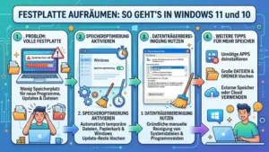 Festplatte aufräumen: So geht’s in Windows 11 und 10